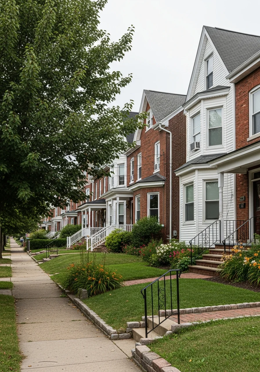 Bridgeton home with traditional architecture and well-maintained exterior details.