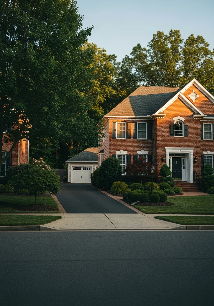 Glassboro home exterior showing modern updates and well-defined property entrance.