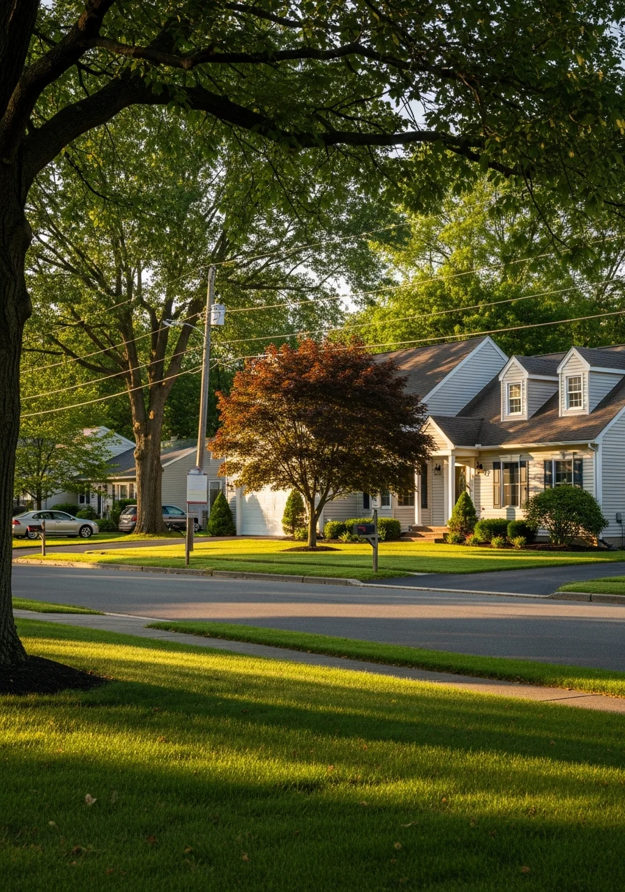 Pilesgrove home exterior showing traditional architecture and property landscape.