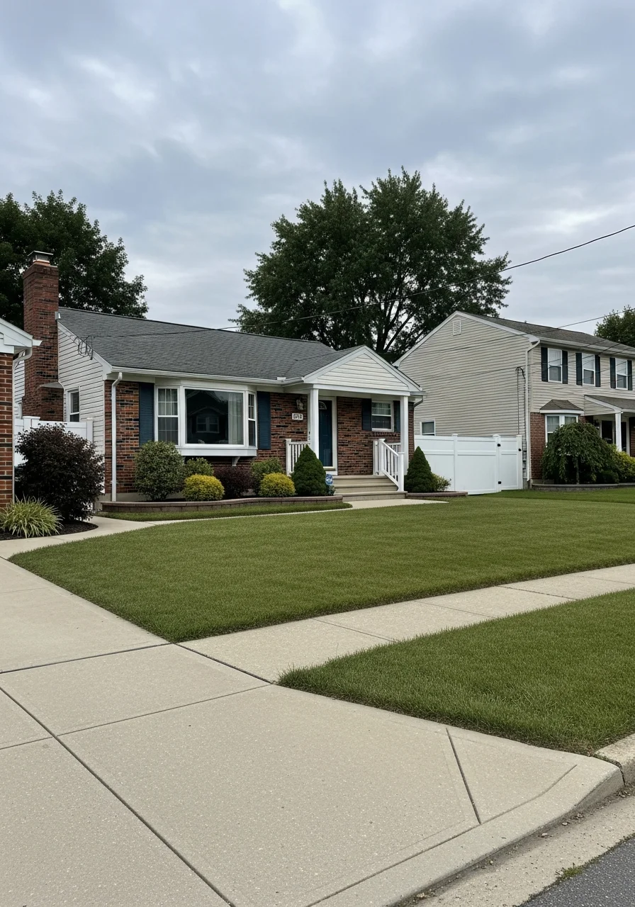 Turnersville home exterior with clear entrance and well-maintained property boundaries.